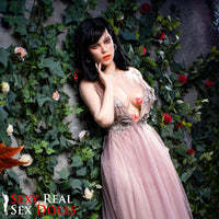 Jarliet Dolls 165cm (5ft3') - Tattooed Black-Haired Silicone Sex Doll Fantasy Beauty - Liana Jarliet