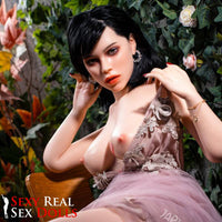 Jarliet Dolls 165cm (5ft3') - Tattooed Black-Haired Silicone Sex Doll Fantasy Beauty - Liana Jarliet