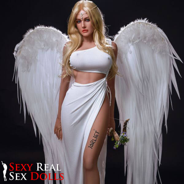 165cm (5ft4') Cupid-Inspired Angelic Hybrid Sex Doll - Kama, Jarliet Dolls, , Sexy Real Sex Dolls