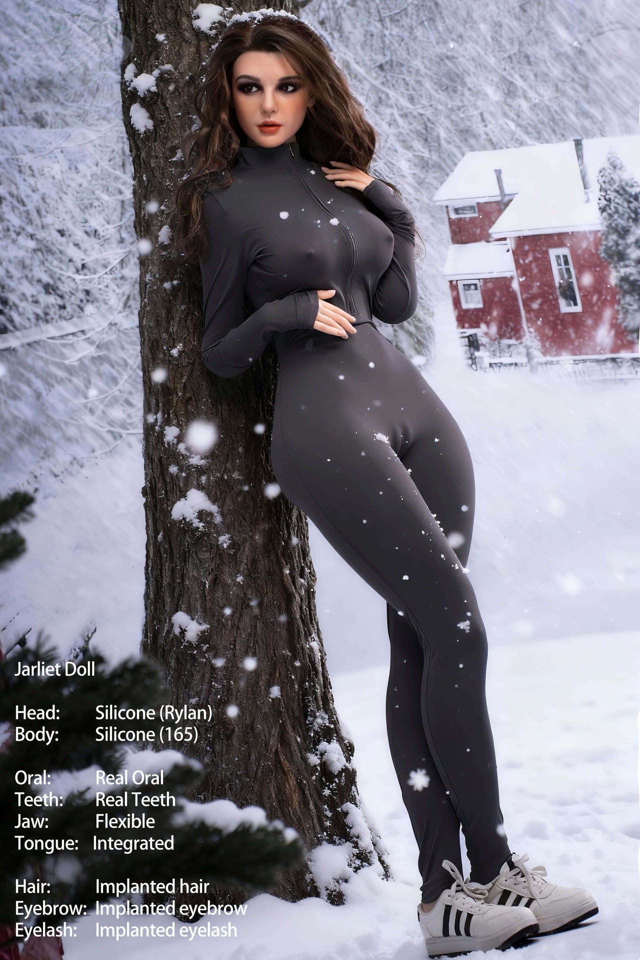 Jarliet Dolls 165cm (5ft4") Full Silicone with ROS Sex Doll - C-Cup - Rylan