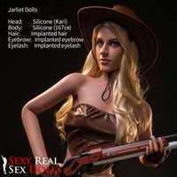 167cm (5ft4') Stunning Curves Blonde Silicone Sex Doll - Kari, Jarliet Dolls, , Sexy Real Sex Dolls