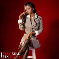 167cm (5ft4') Ebony Exotic Beauty Silicone Sex Doll - Quine, Jarliet Dolls, , Sexy Real Sex Dolls