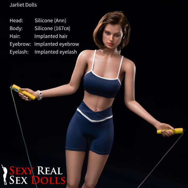 Jarliet Dolls 167cm (5ft4') - Gym Girl Silicone Sex Doll – Queen of Pilates - Ann Jarliet