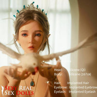 167cm (5ft4') Tall Artistic Girl with Exotic Beauty Silicone Sex Doll - Qi, Jarliet Dolls, , Sexy Real Sex Dolls
