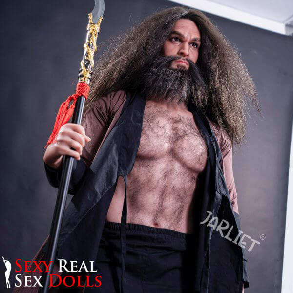 Jarliet Dolls 193cm (6ft3') - Rugged Warrior – Primitive Male Silicone Sex Doll - Fei Jarliet