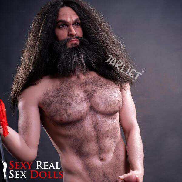 Jarliet Dolls 193cm (6ft3') - Rugged Warrior – Primitive Male Silicone Sex Doll - Fei Jarliet