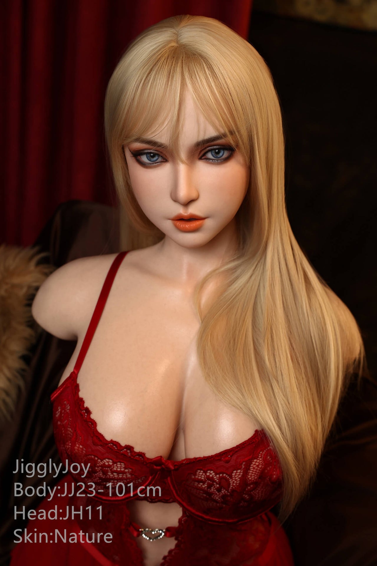 Jiggly Joy 101cm (39.7") Blonde Silicone Torso Sex Love Doll - F-Cup - Flora