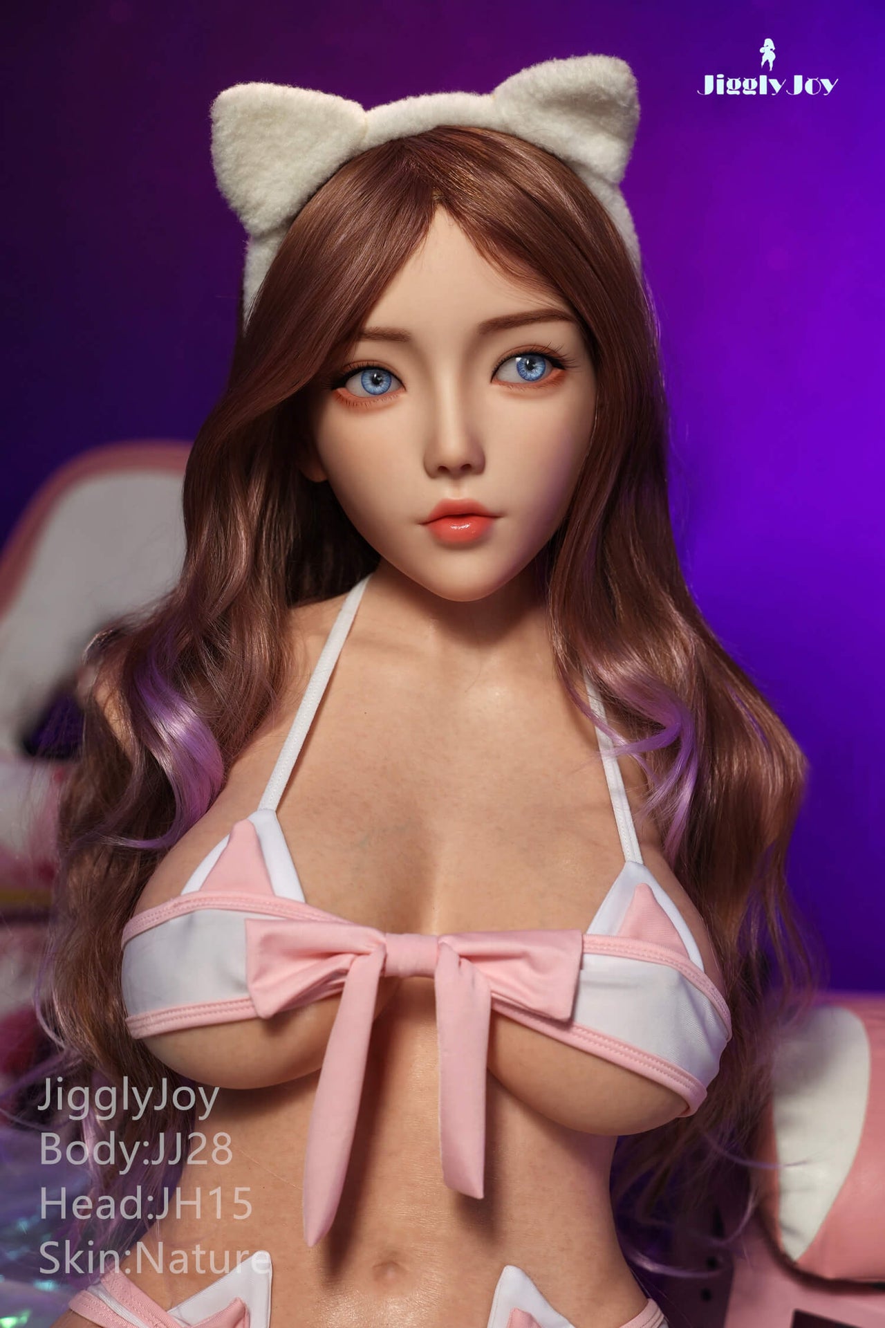 96cm (37.7") Anime Ultra Soft Silicone Torso Sex Doll - Christina, Jiggly Joy, , Sexy Real Sex Dolls