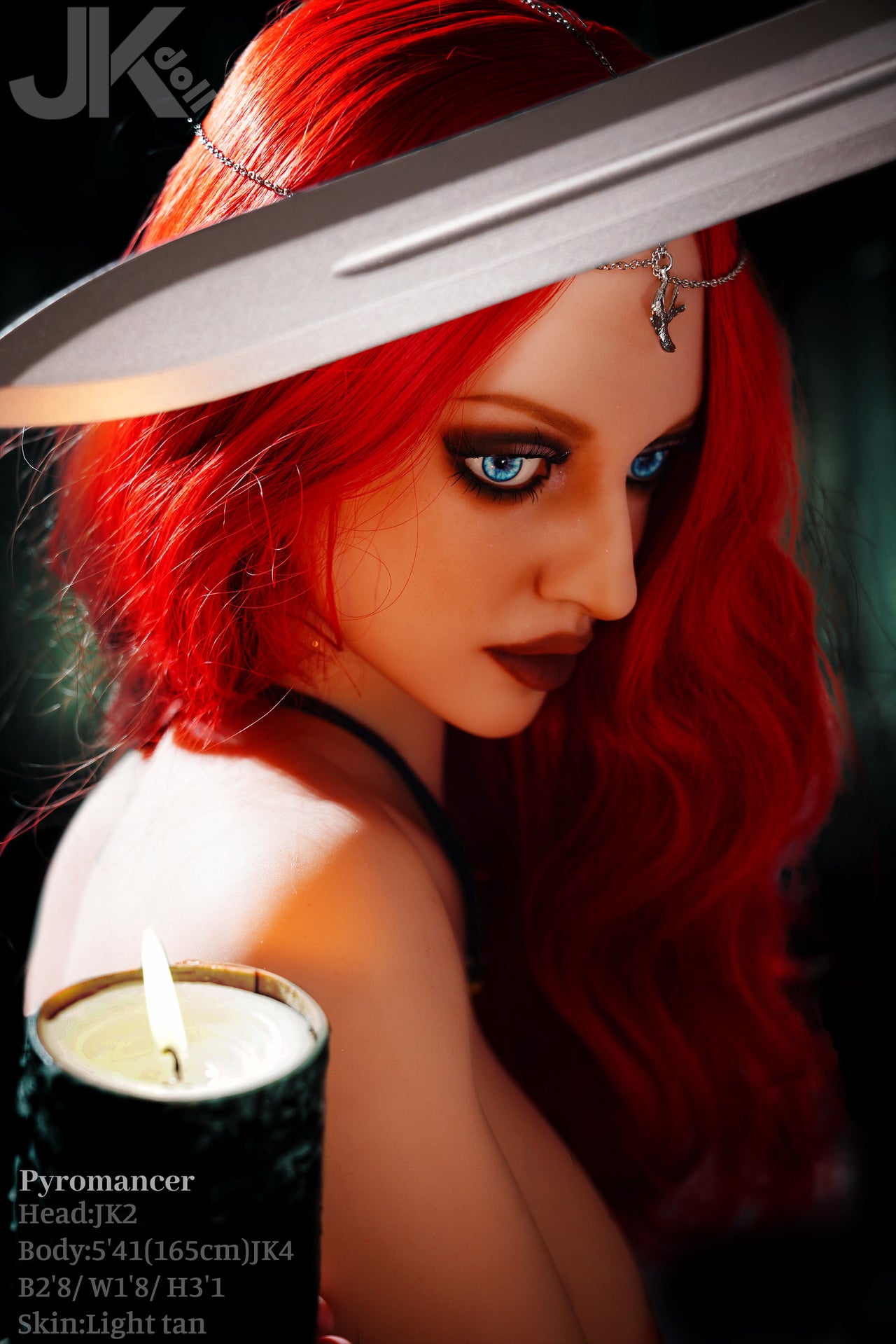 JK Doll 165cm (5ft5") Realistic TPE Sex Doll – Pyromancer JK#2