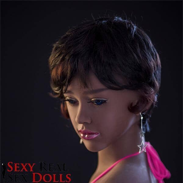 JY 148cm (4ft10') Ebony Black Real Sex Doll