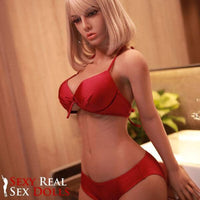 Thumbnail for JY 150cm (4ft 11') Small Breast Blonde Sex Doll with Large Ass - Ginger