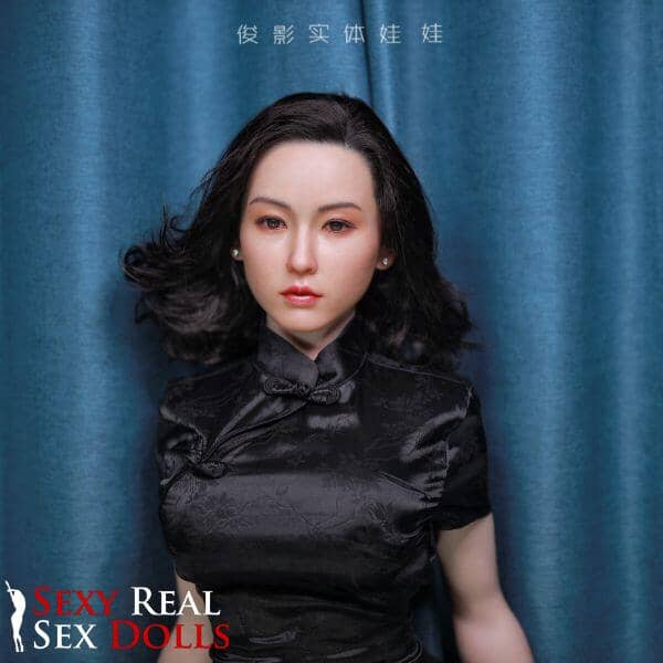 JY 163cm (5ft4') Big Curvy Matured Asian Sex Doll with Silicone Head- Fujiko
