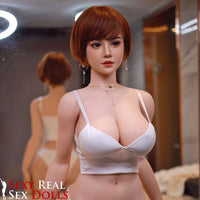 Thumbnail for JY 163cm (5ft4') Busty Asian Sensation Sex Doll with Silicone Head - Clarisse