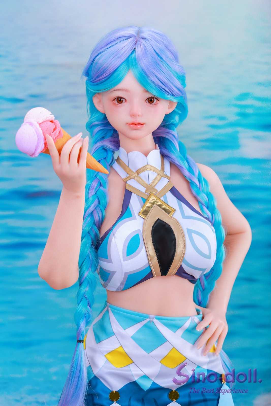 143cm (4ft8") Normal Breasts Full Platinum Silicone Doll  - Soft-Max – Linbai