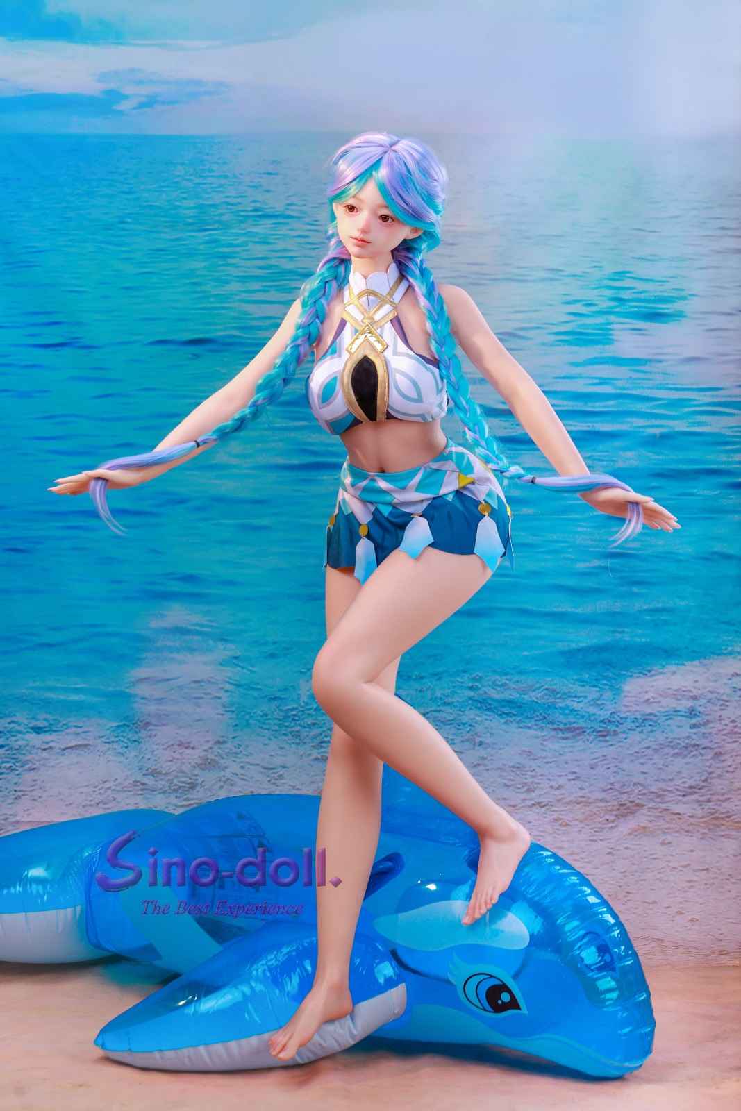 143cm (4ft8") Normal Breasts Full Platinum Silicone Doll  - Soft-Max – Linbai