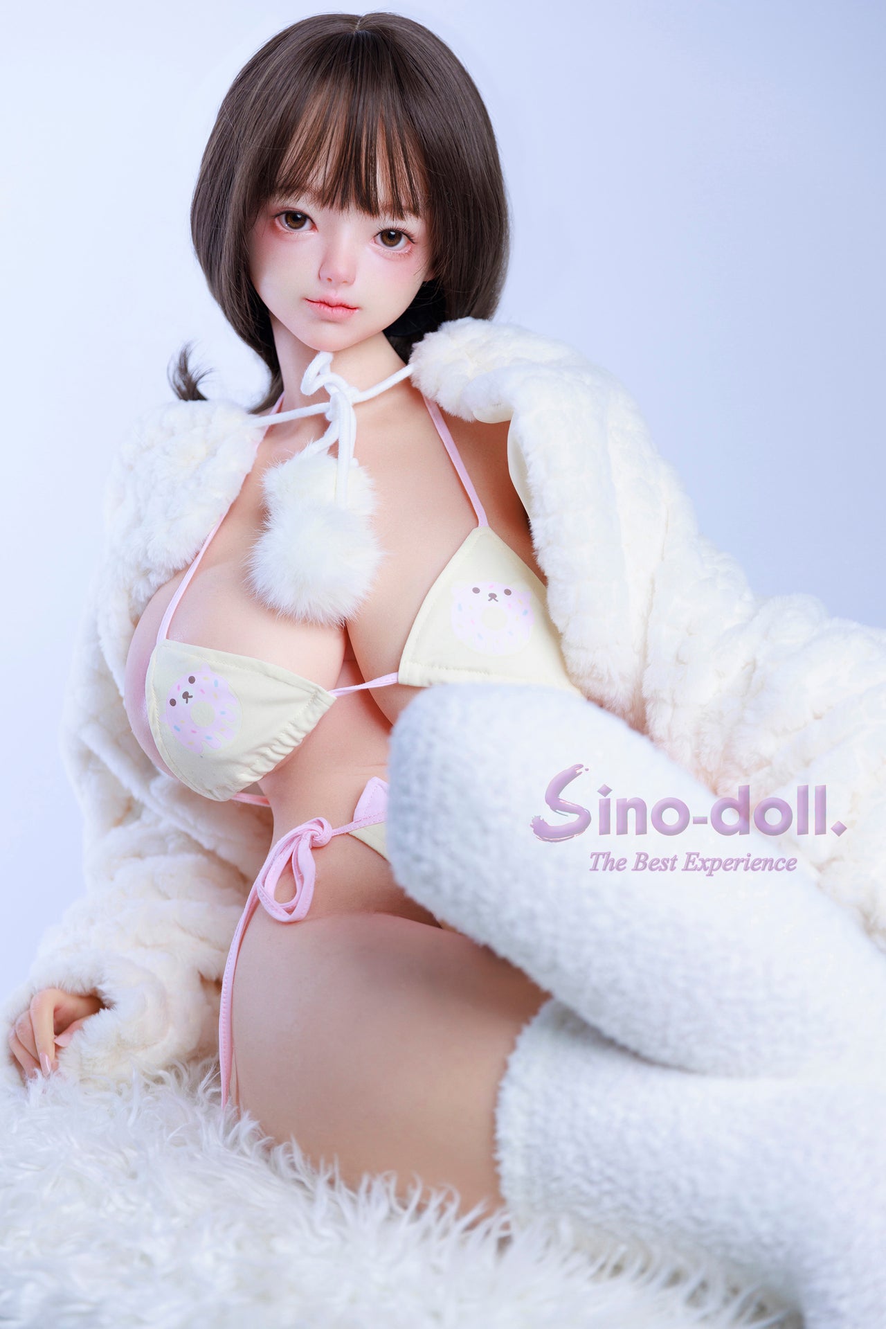 143cm (4ft8") Big Breasts Full Platinum Silicone - Soft-Max Doll – Linbai