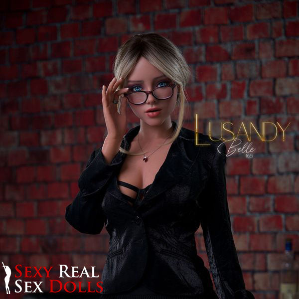 Lusandy Dolls 165cm (5ft5') D-Cup Seductive in Corporate Attire Silicone Sex Doll - Alliyah