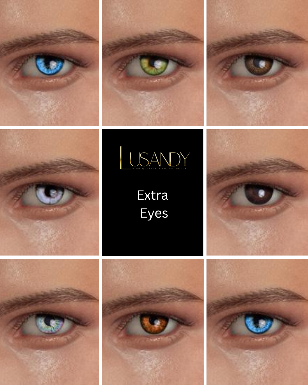 Lusandy - Extra Eyes, Lusandy Dolls, , SRSD