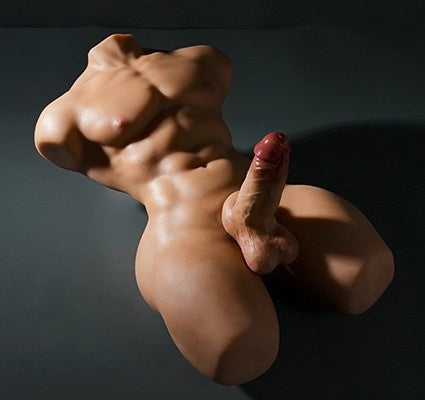 60cm (23.6") Tantaly TPE Male Sex Torso with Silicone Dildo – Mark Pro
