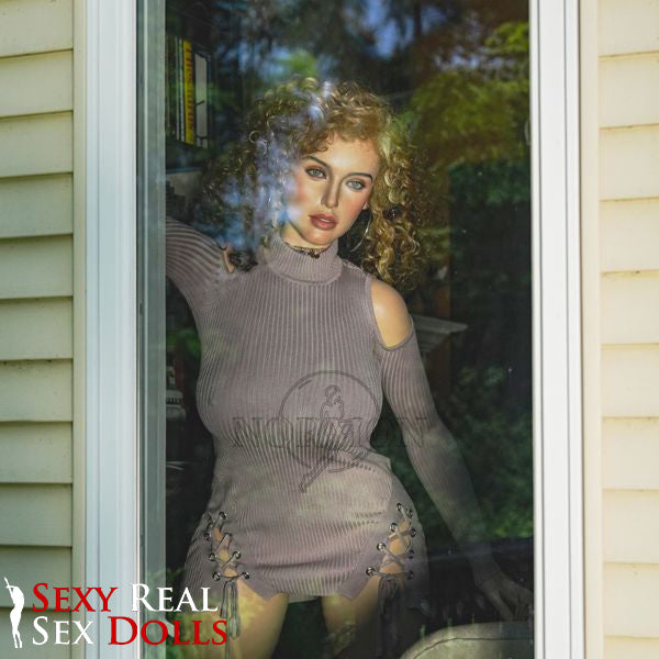 162cm (5ft4') I-Cup Curvy body with Curly Fry Hair Sex Doll - Idara, Normon Doll, , Sexy Real Sex Dolls