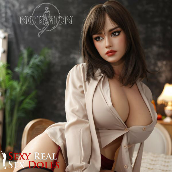 162cm (5ft4') I-Cup Japanese Girl in Red Lingerie Sex Doll - Sukinama, Normon Doll, , Sexy Real Sex Dolls