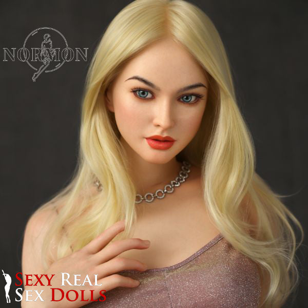 165cm (5ft5') C-Cup Popular Blonde Girl with Curvy Body Sex Doll - Lorraine, Normon Doll, , Sexy Real Sex Dolls