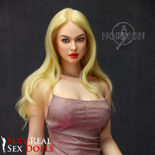 165cm (5ft5') C-Cup Popular Blonde Girl with Curvy Body Sex Doll - Lorraine, Normon Doll, , Sexy Real Sex Dolls