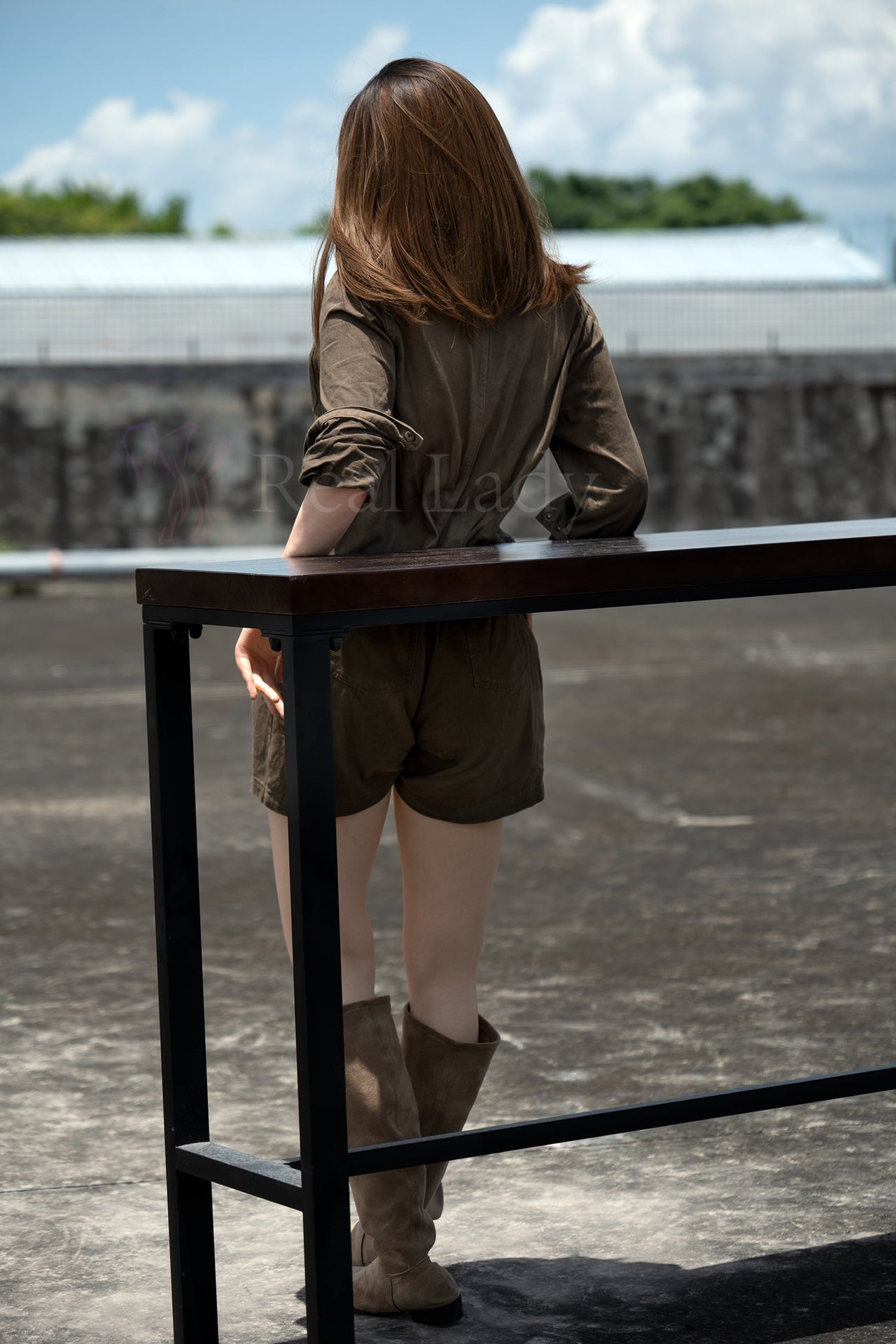 Real Lady Doll 170cm (5ft7") Sexy Girl Head S23 Silicone Sex Doll - D-Cup - Catlin