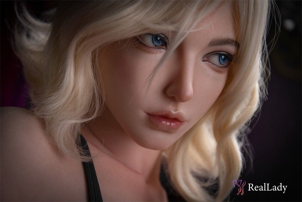 Real Lady Doll 170cm (5ft7") Short Blonde Hair Bar Girl Silicone Doll - Hershey Anime