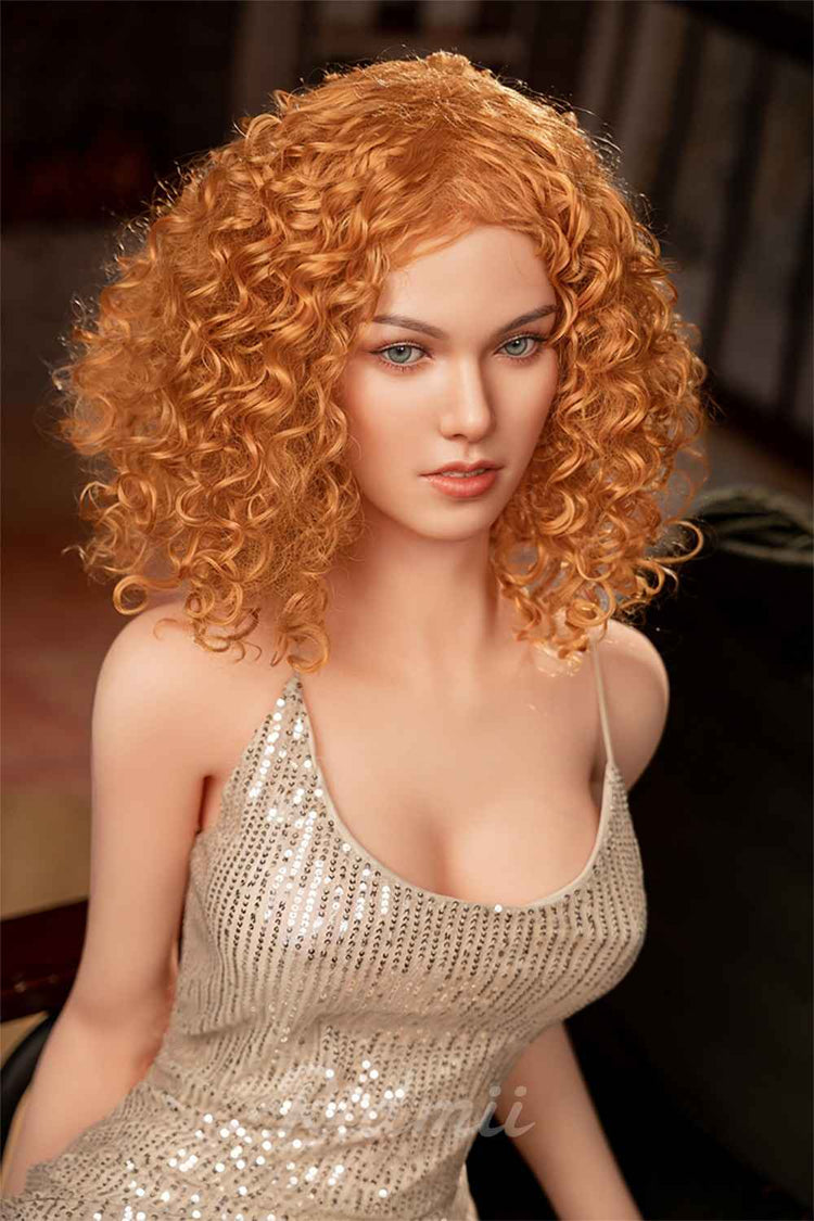 161cm (5ft2") Curly Hair Pretty Girl Hybrid Sex Doll - Jordi - APP Con SRSD 161cm (5ft2") Curly Hair Pretty Girl Hybrid Sex Doll - Jordi - APP Con SRSD