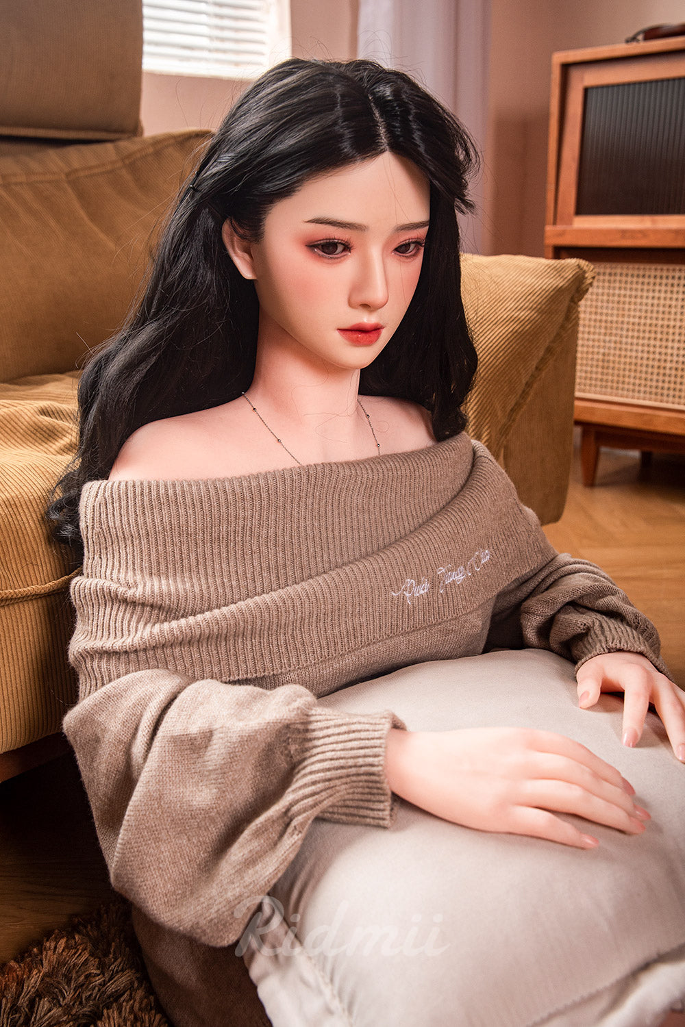 Ridmii 163cm (5ft3") Asian Hybrid Sex Doll Silicone Head & TPE Body - Muncey