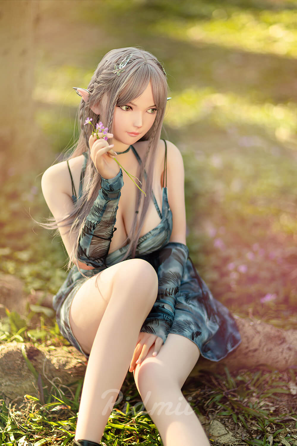 Ridmii 163cm (5ft3") Fantasy Elf Head Hybrid Sex Doll - Aggie