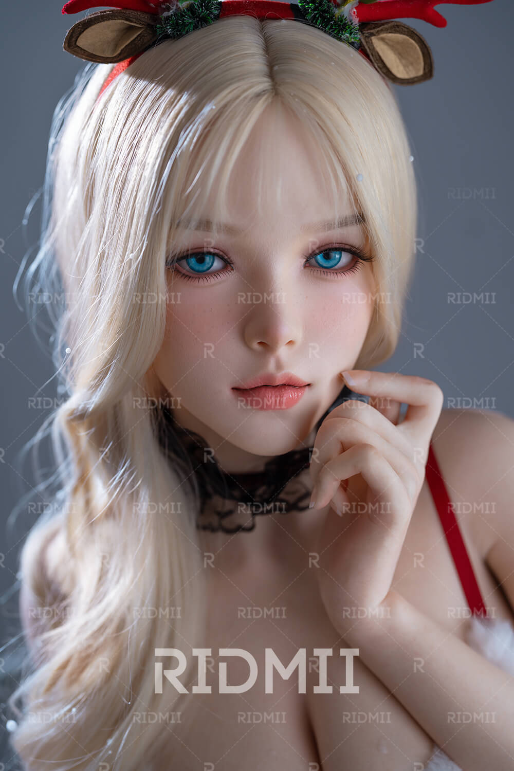 Ridmii 164cm (5ft4") Cute Blonde Full Silicone Sex Doll  – Kaya