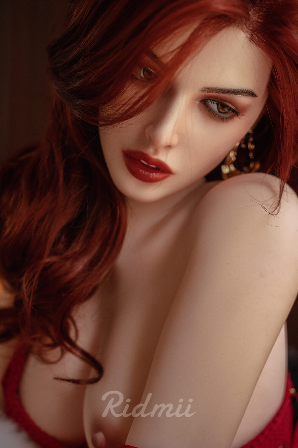 Ridmii 166cm (5ft5") Cute Redhead Hybrid Sex Doll – Gracy