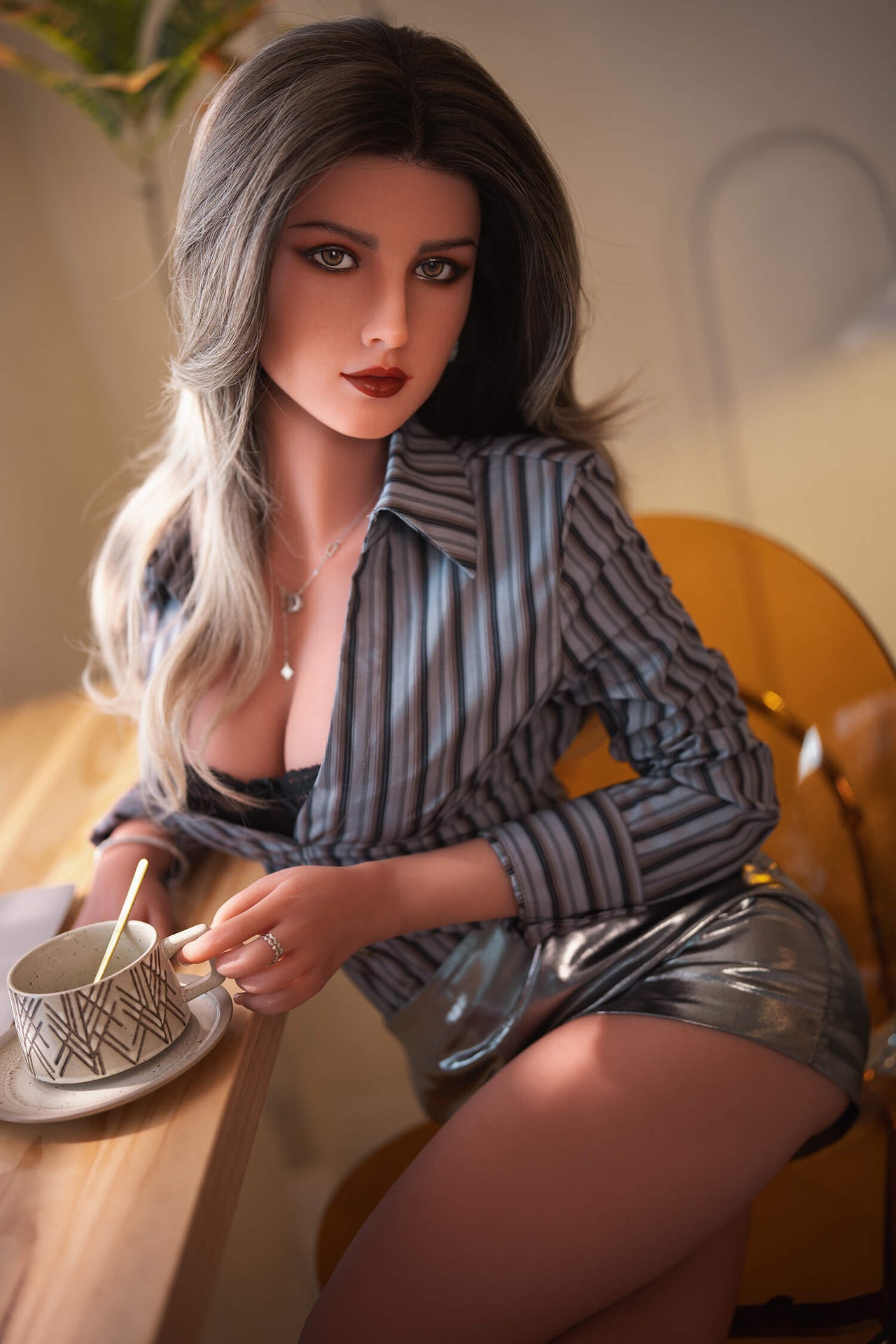 Rosretty 166cm (5ft4") Beauty Hybrid Sex Love Doll - C-Cup - Nicky