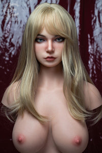 SE Dolls 107cm (3ft5”) Blonde Silicone Sex Torso- H-Cup - Olivia Grant.A - In Stock | US Only