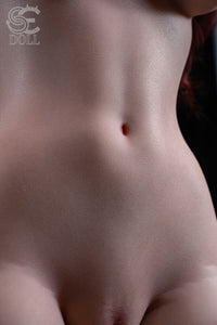 SE Dolls 107cm (3ft5”) Sexy Redhead Silicone Sex Torso- H-Cup - Scarlett Reed.A