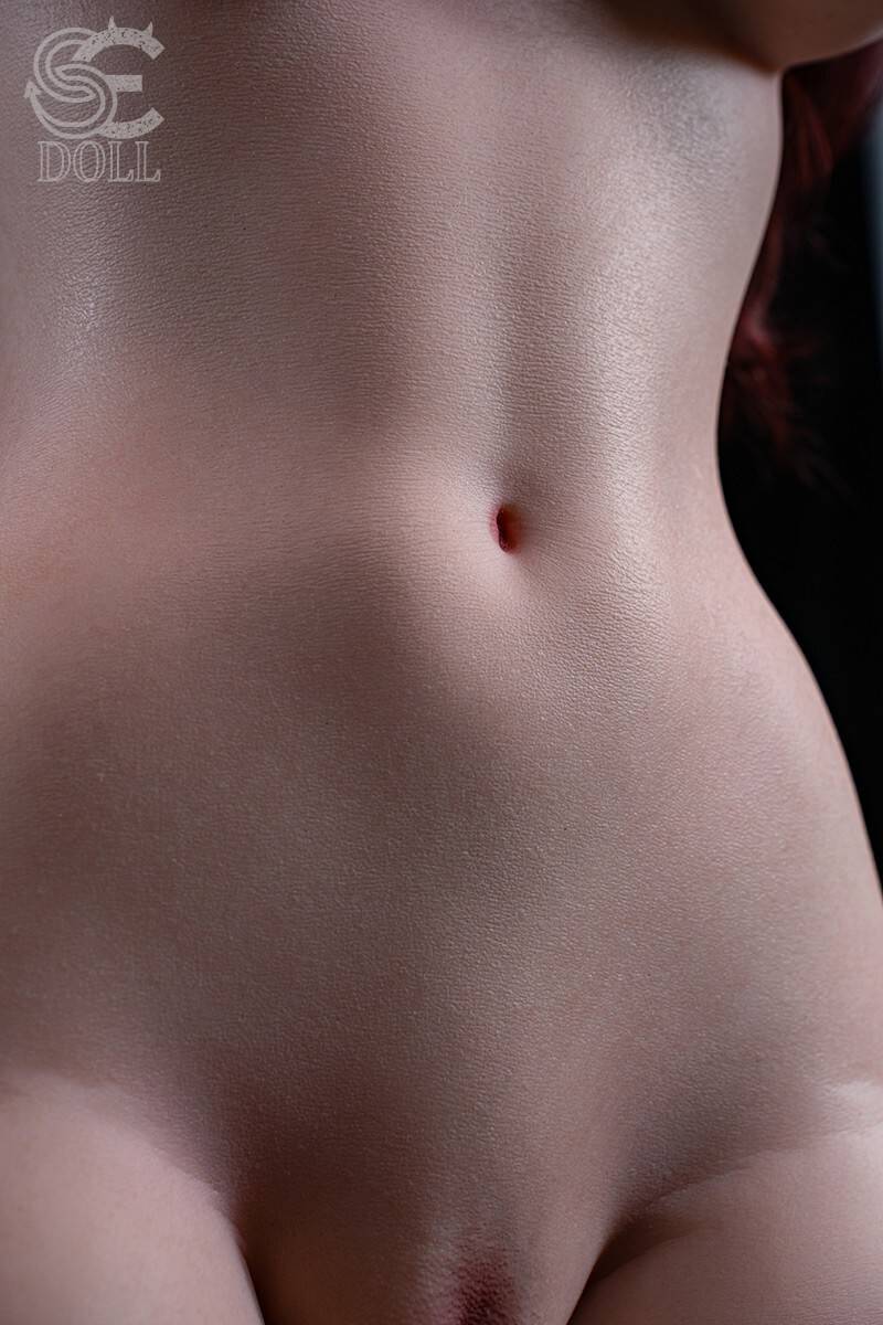 SE Dolls 107cm (3ft6") H-Cup Redhead Silicone Sex Doll Torso Scarlett Reed.A - In Stock | US Only