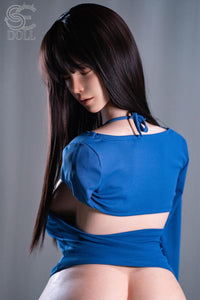 SE Dolls 111cm (3ft6”) Closed Eyes Version Silicone Sex Torso- G-Cup - Jenny.O