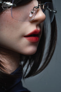 SE Dolls 114cm (3ft7”) Sexy Secretary Silicone Sex Torso- F-Cup - Zoe Ellis.A