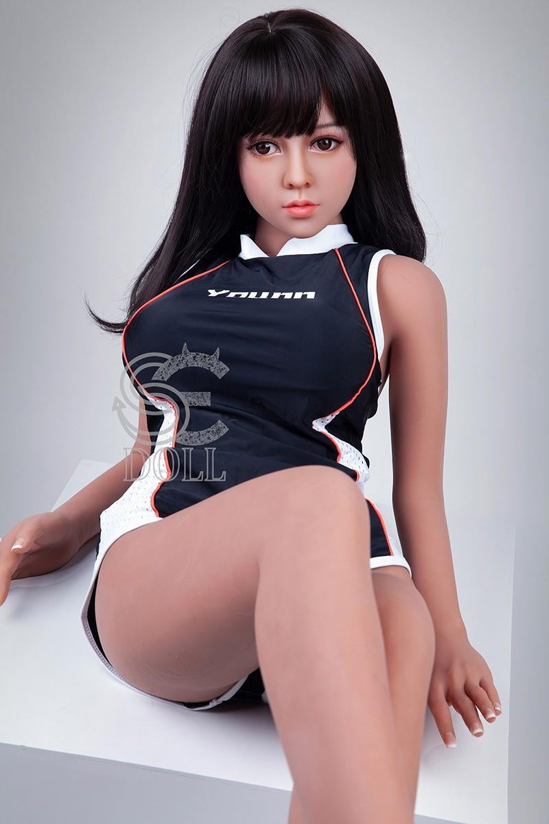 SE Dolls 150cm (4ft9") E-Cup with Fixed Tongue and Gel Breast - Layla - In Stock | US only