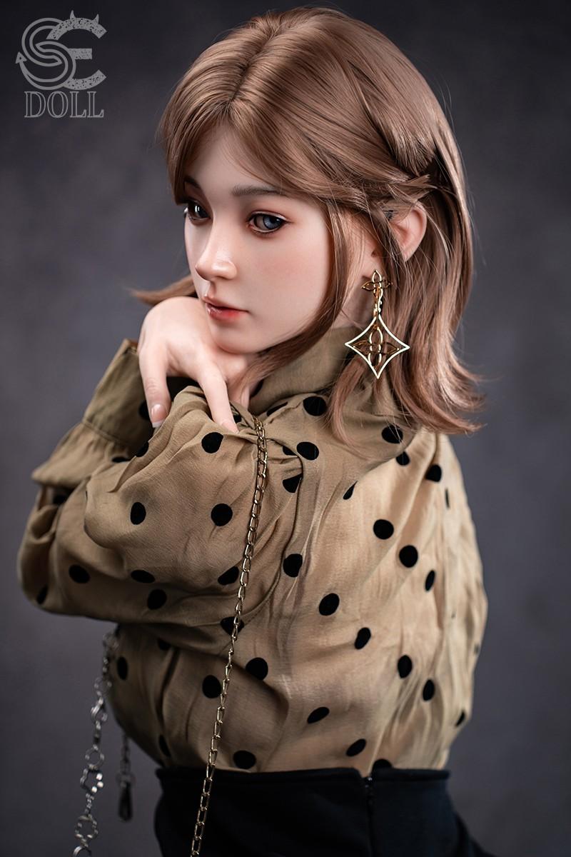 SE Dolls 153cm (5ft0") Skinny Brunette Silicone Sex Doll - A-Cup – Miori.C