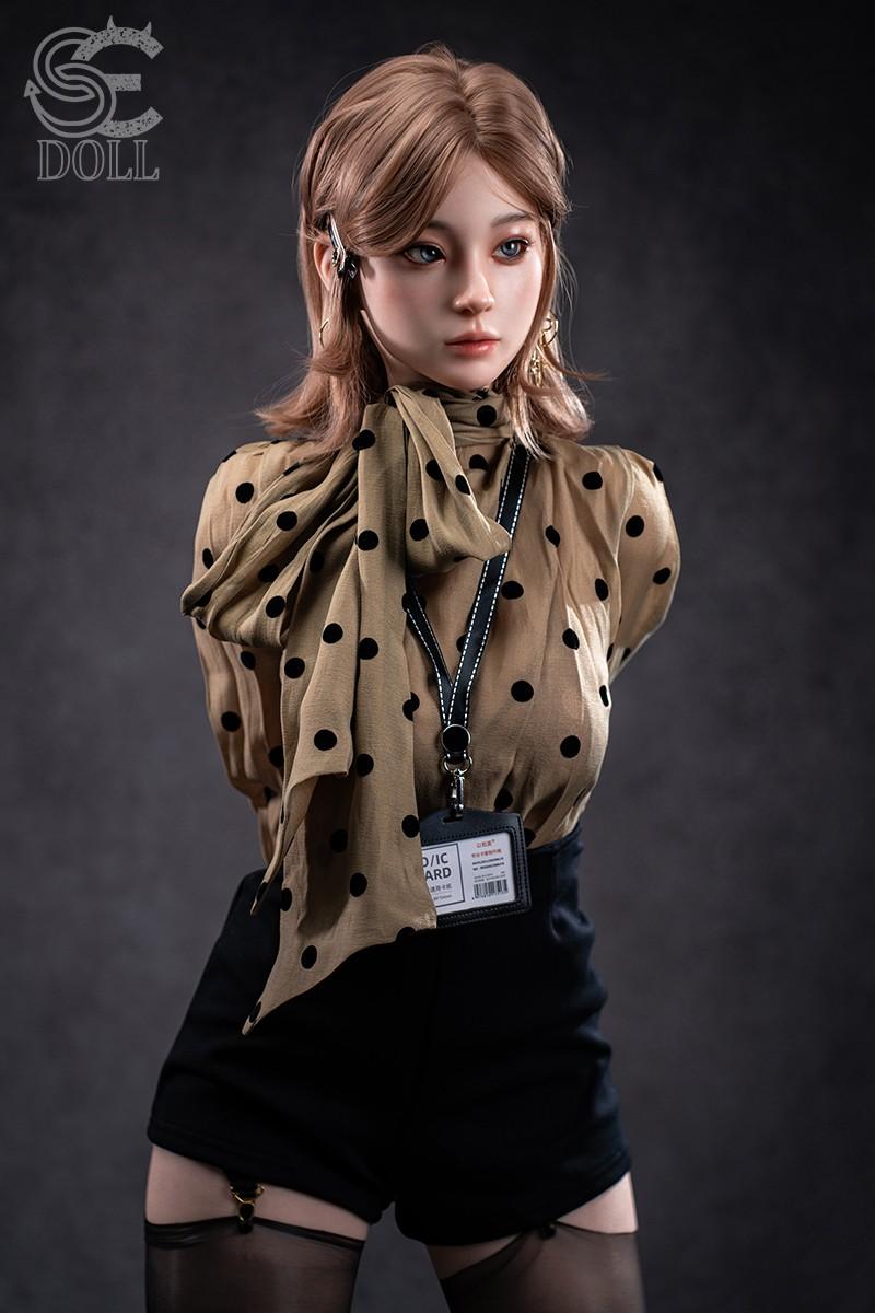 SE Dolls 153cm (5ft0") Skinny Brunette Silicone Sex Doll - A-Cup – Miori.C
