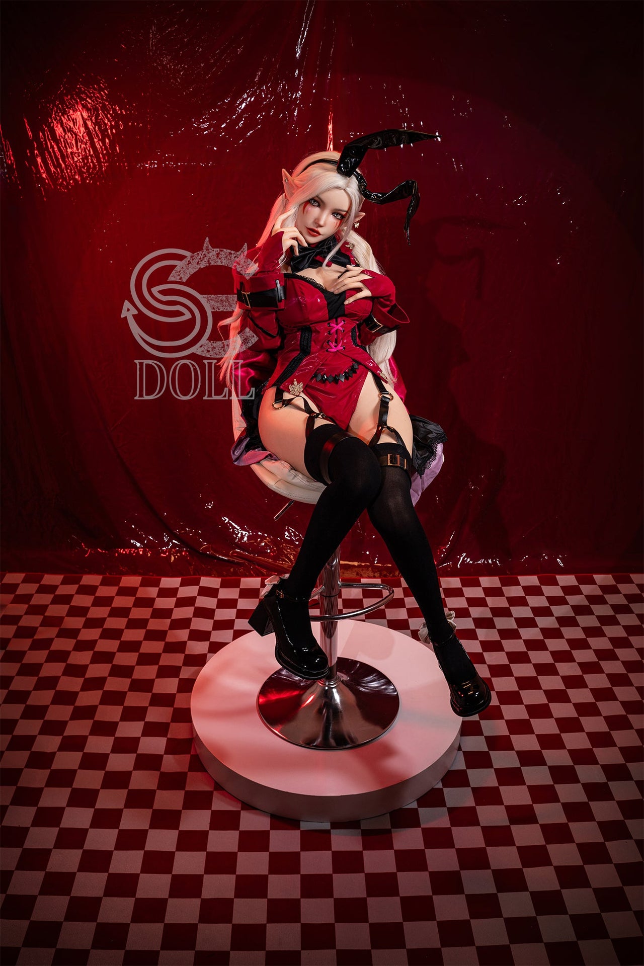 SE Dolls 155cm (5ft1') D-Cup Blonde Cosplay Silicone Pro Sex Doll - Aryana.A [In Stock USA]