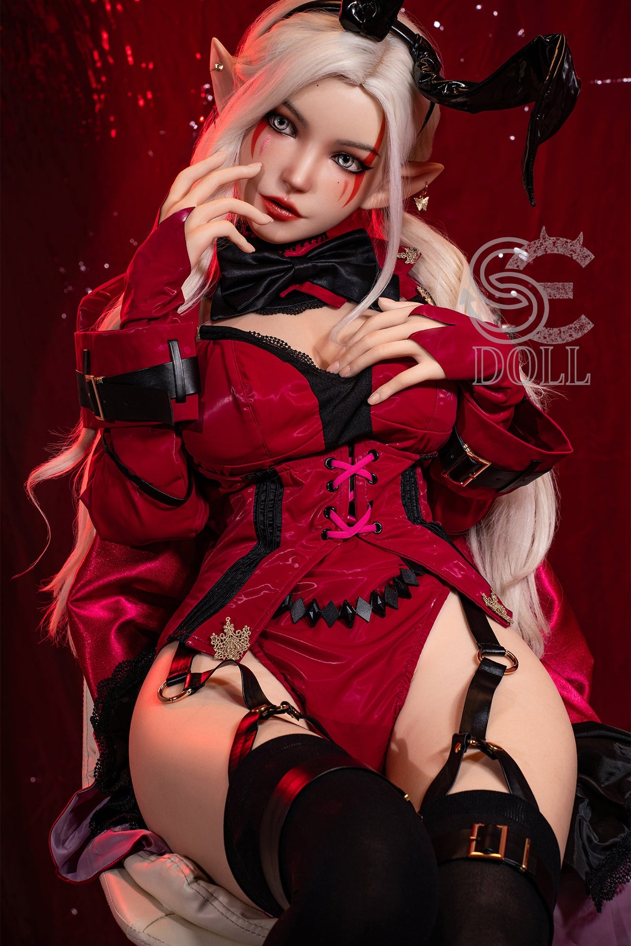 SE Dolls 155cm (5ft1') D-Cup Blonde Cosplay Silicone Pro Sex Doll - Aryana.A [In Stock USA]