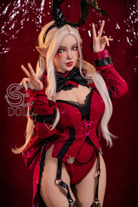 SE Dolls 155cm (5ft1') D-Cup Blonde Cosplay Silicone Pro Sex Doll - Aryana.A [In Stock USA]