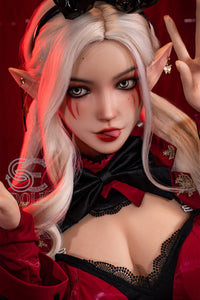 SE Dolls 155cm (5ft1') D-Cup Blonde Cosplay Silicone Pro Sex Doll - Aryana.A [In Stock USA]