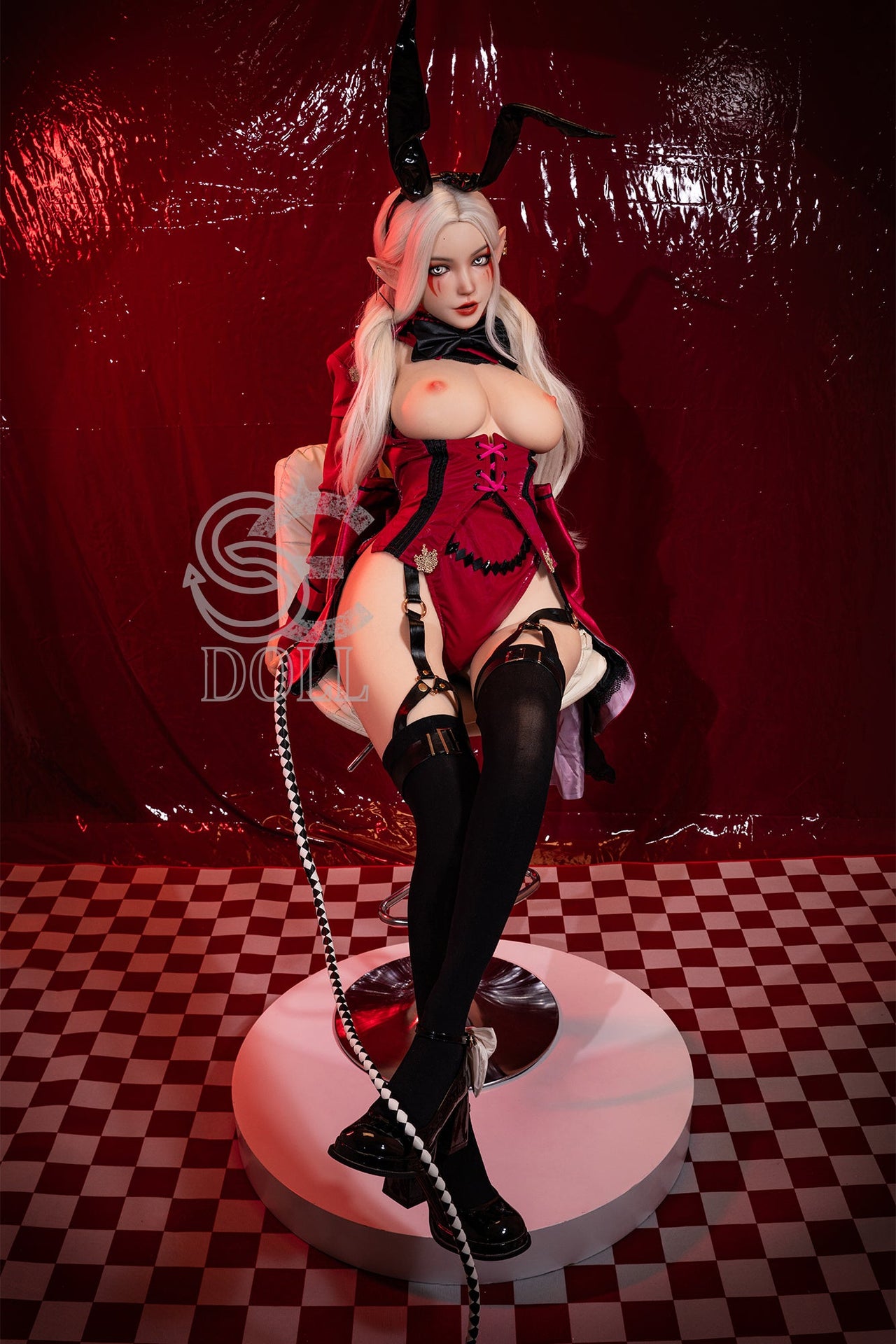 SE Dolls 155cm (5ft1') D-Cup Blonde Cosplay Silicone Pro Sex Doll - Aryana.A [In Stock USA]