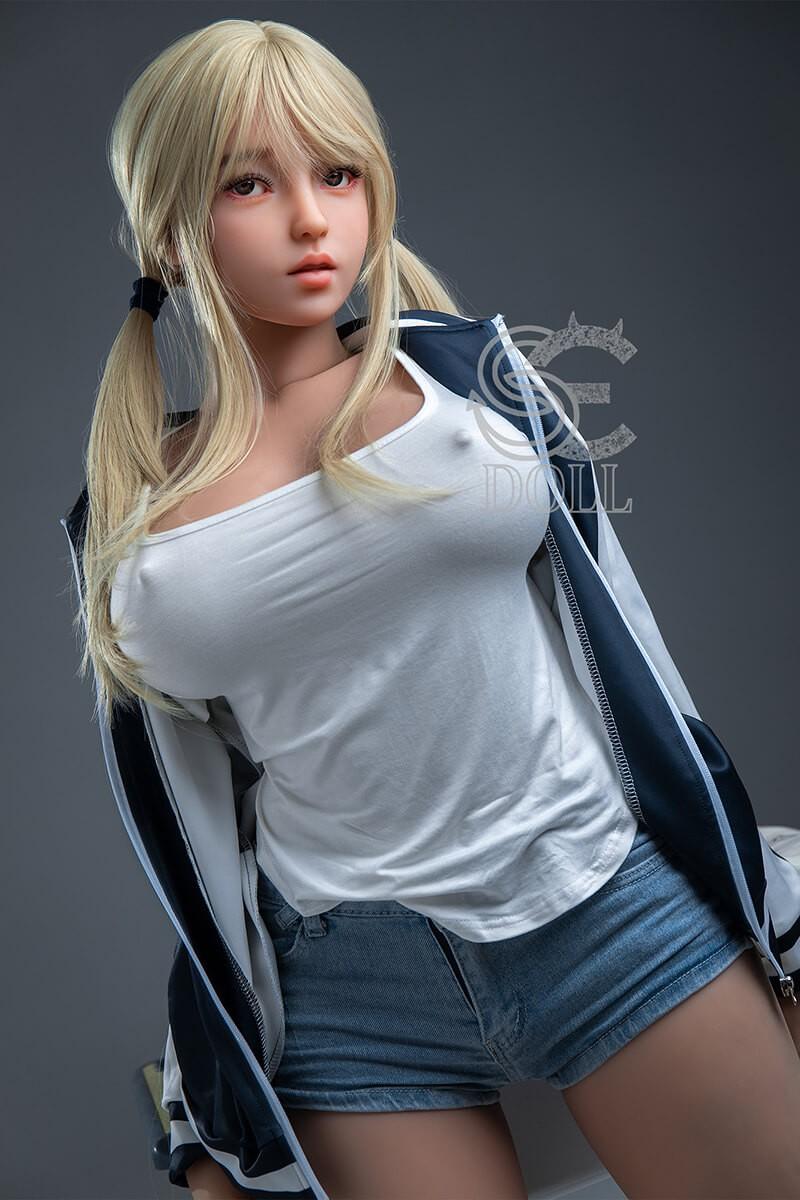 SE Dolls 157cm (5ft2") H-Cup Asian Blonde Athletic TPE Sex Doll Melody.A - In Stock | US Only