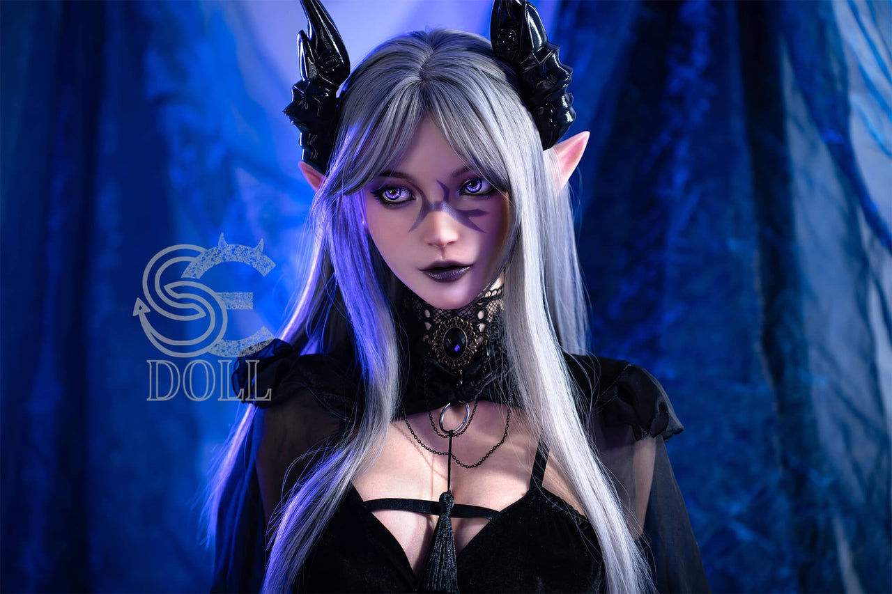 SE Dolls 161cm (5ft3') E-Cup  Dark Elf Fantasy Silicone Pro Sex Doll  Aryana.C [In Stock USA]